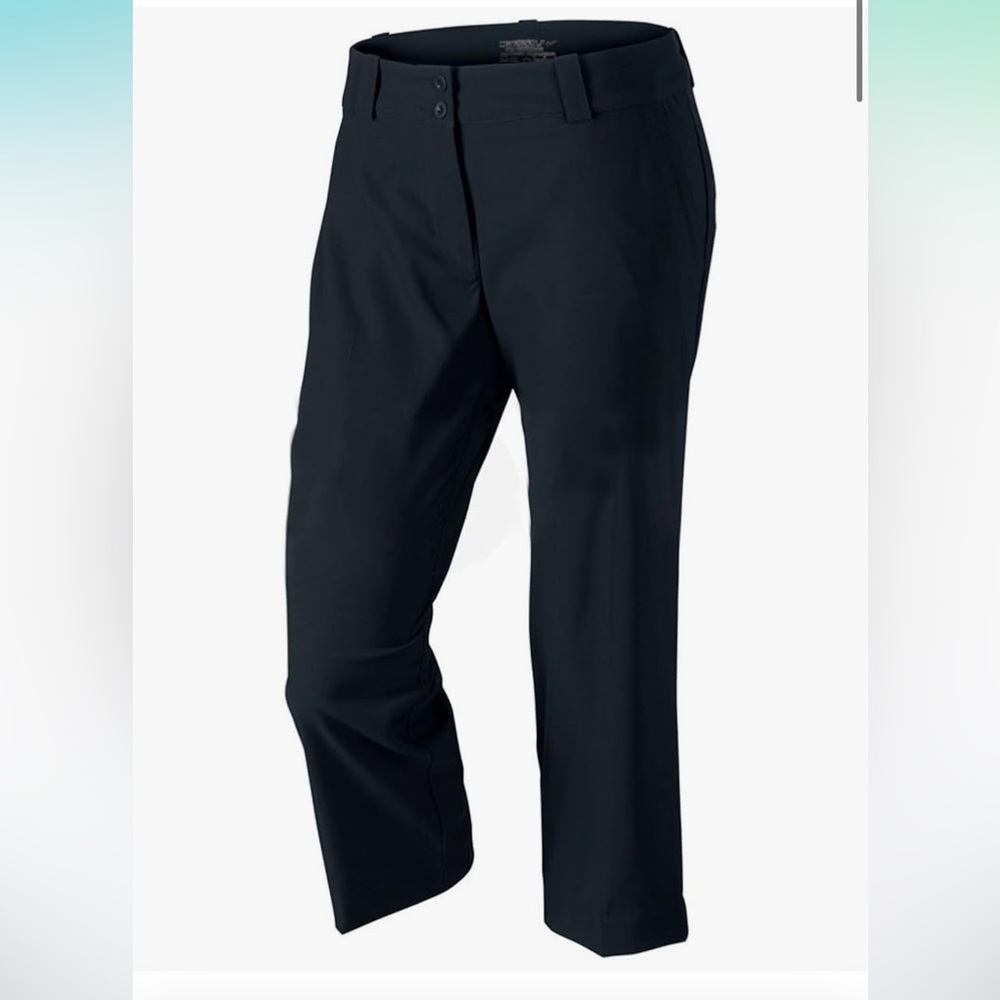 Women’s Nike Golf Modern Rise Tour Performance Cropped Tech Pants Dri-Fit Active